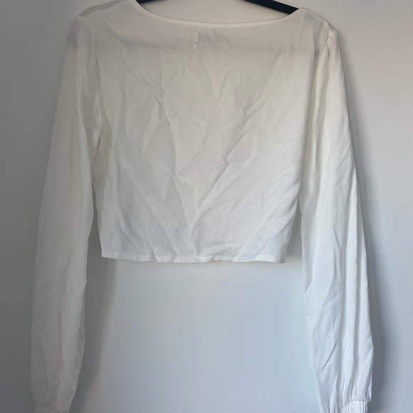 White Urban outfitters long sleeve - Picture 3 of 4